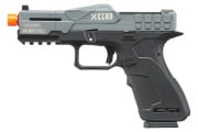 Poseidon CSI XG8 Gas Blow Back Airsoft Pistol (Gray & Black)