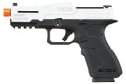 Poseidon CSI XG8 Gas Blow Back Airsoft Pistol (White & Black)