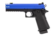 Raven HEX-Comp Full Metal GBB Hi-Capa Airsoft Pistol (Black/Blue)