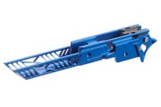 Dr. Black CNC Aluminum Frame Type 01 For TM Hi-Capa 4.3 GBB Pistols (Blue)