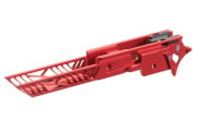 Dr. Black CNC Aluminum Frame Type 01 For TM Hi-CAPA 4.3 GBB Pistols (Red)