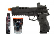 Vorsk Airsoft VP26X Gas Blowback Pistol w/ Micro Red Dot Starter Package (Black)