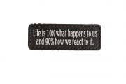 5ive Star Gear Life Is 10% What Happens Morale PVC Patch