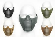 Bravo Airsoft Tactical Gear V.3 Strike Metal Mesh Face Mask (Option)