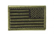 Condor Outdoor Velcro US Flag Patch (OD Green/Reverse)