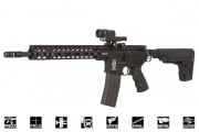 Airsoft GI PTS Battle Rifle FMG4 Airsoft Rifle (Black)