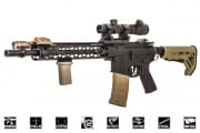 Airsoft GI Custom Sakabato Avalon Carbine AEG Airsoft Rifle (Black/Flat Dark Earth)