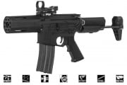 Krytac Alpha SDP M4 AEG Airsoft Rifle (Black/Option)