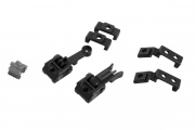 PTS Griffin Armament Modular Back Up Iron Sight Set (Black)