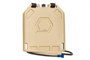 Qore Performance Iceplate Hydration/Cooling System w/ Standard Hose (Desert Tan)
