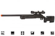 ASG McMillian Sportline M40A3 Bolt Action Spring Sniper Airsoft Rifle (Black)