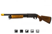 Classic Army Police CA870 Spring Airsoft Shotgun (Black/Wood)