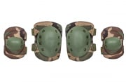 Airsoft GI Knee/Elbow Pads Combo Set (Woodland)