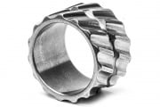 Altiworx Titanium Helical Ring Polished (Silver/9)