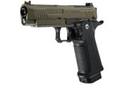 ARCTURUS Vanguard 4.3 Hi-Capa GBB Pistol w/Optics Ready Slide (Black & Tan)