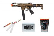 Classic Army Package #13 ft. Nemesis X9 AEG Airsoft SMG (Bronze)
