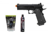 Gassed Up Player Package #7 ft. Army Armament R603 Hi-Capa Gas Blowback Airsoft Pistol (Black)