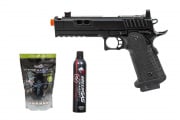 Gassed Up Player Package #8 ft. Army Armament R604 Hi-Capa Gas Blowback Airsoft Pistol (Black)