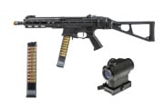 Premium Package #1 ft. G&G PCC45 SMG AEG Airsoft Rifle (Black)