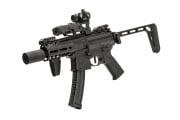 SIG Sauer ProForce Sportline MPX-K Airsoft AEG SMG Field Ready Combo V2 (Black)