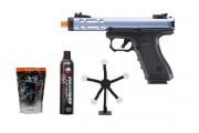 Texas Star Challenge Package #10 ft. WE Tech Galaxy G Series Gas Blowback Airsoft Pistol (Blue)