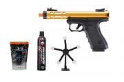 Texas Star Challenge Package #11 ft. WE Tech Galaxy G Series Gas Blowback Airsoft Pistol (Gold)