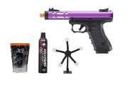 Texas Star Challenge Package #12 ft. WE Tech Galaxy G Series Gas Blowback Airsoft Pistol (Purple)