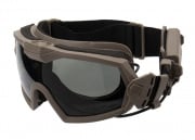 G-Force Full Seal Airsoft Goggles With Built-In Fan Clear Lens (Tan)