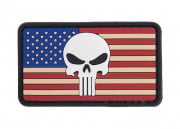 Tac 9 AC-110L Punisher US Flag PVC Patch