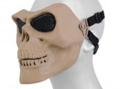 Tac 9 AC-318TN Mesh Skull Full Face Mask Gen2 (Tan)