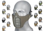 WoSporT Steel Mesh Nylon Lower Face Mask (Option)