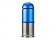 Atlas Custom Works Airsoft 120 rd. Grenade Shell (Blue/Silver)