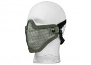 Bravo Strike Steel Half-Face Mesh Mask (Ranger Green)