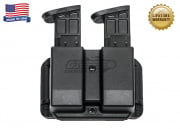Blade-Tech Industries Revolution Double Magazine Pouch w/ ASR for Generic 9/40 Mag (Black)