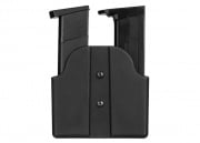 Lancer Tactical Double Pistol Magazine w/ Belt Holster (Black)