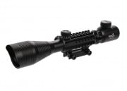 Lancer Tactical 4-12X50 Red & Green Illuminated Scope