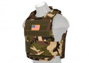 Lancer Tactical Nylon Body Armor Vest (Woodland)