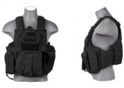 Lancer Tactical Nylon Tactical Strike Plate Carrier (Black)