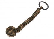 Lancer Tactical Paracord Emergency Monkey Fist Keychain (Camo/5")