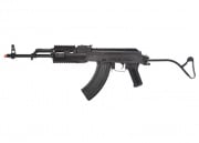 LCT Airsoft TIMS AK47 AEG Rifle With Folding Wire Stock (Black)