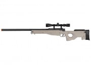 Well MK96 Bolt Action AWP Spring Sniper Airsoft Rifle w/ Scope (Tan)