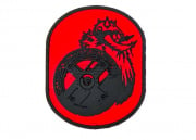 Mil-Spec Monkey Berserker PVC Patch (Red)