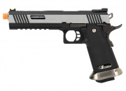 WE Tech Hi-Capa I-REX M1911 GBB Airsoft Pistol (Two Tone/Silver)