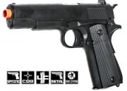 UK Arms P819 1911A1 Spring Airsoft Pistol (Black)