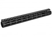 UTG 15" Pro M-LOK AR15 Super Slim Free Float Handguard (Black)