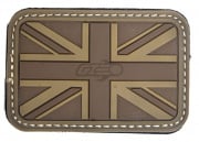 Emerson UK Flag PVC Patch (Tan)