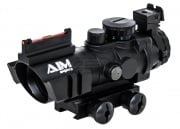 AIM Sports Fiber Optic 4x32 Tactical Compact Scope (Arrow Reticle)