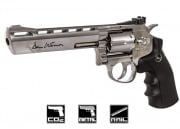 ASG Dan Wesson 6" CO2 .177 BB Revolver Airgun (Silver)