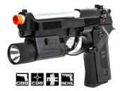 ASG M9 Tactical GBB Airsoft Pistol (Black)