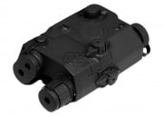 Lancer Tactical LA-5 PEQ-15 Battery Box w/ Green Laser (Black)